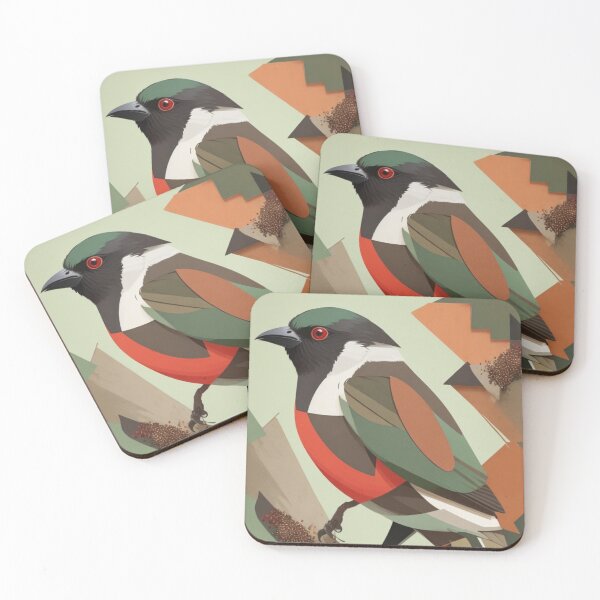 Item preview, Abstract Butcherbird T-shirts designed and sold by OdinCrafts.
