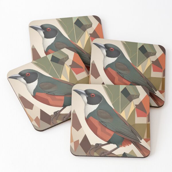 Item preview, Abstract Butcherbird T-shirts designed and sold by OdinCrafts.