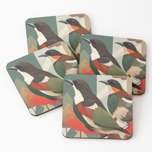 Item preview, Abstract Butcherbird T-shirts designed and sold by OdinCrafts.
