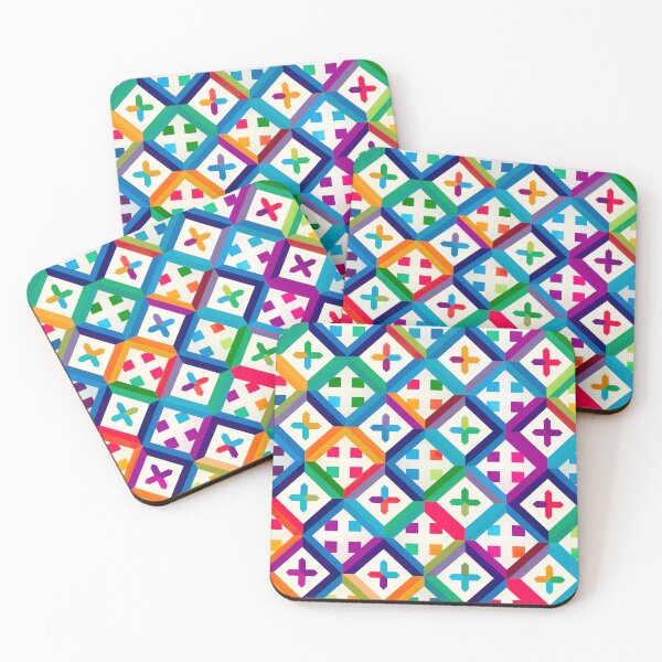 Item preview, Modern geometric design in pop art style, reminiscent of polygons designed and sold by Pflugart.
