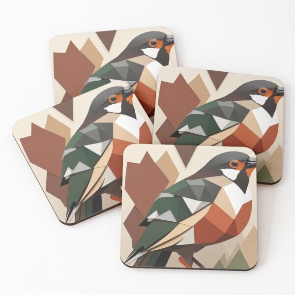 Item preview, Abstract Butcherbird T-shirts designed and sold by OdinCrafts.