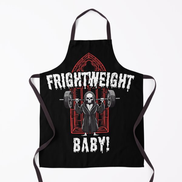 Item preview, FRIGHTweight Baby! | Halloween Gym Junkie Joke designed and sold by MildOrangeStore.