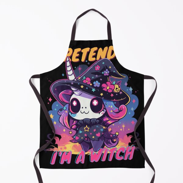 Item preview, Cutest Unicorn Witch Halloween kawaii - Pretend I'm a witch designed and sold by SFIPS.