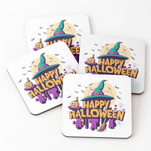 Item preview, Cute Spooky Witches Halloween Design, Trick or Treat designed and sold by MorielleKC.