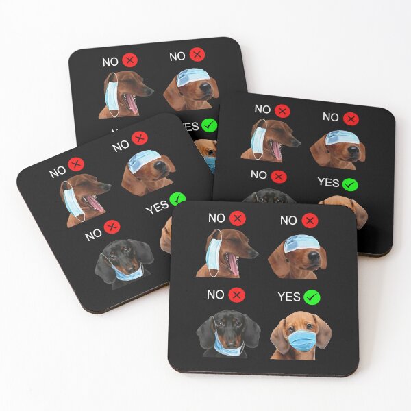 Item preview, Beagle How To Wear Your Face Mask designed and sold by ChaiyoNamwong.