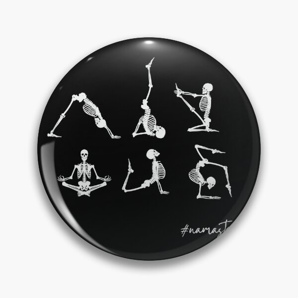 Item preview, Dance Skeleton Namaste Halloween  designed and sold by RK-Artist.