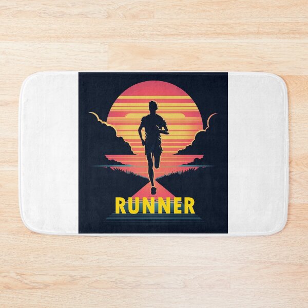 Item preview, Runner in Retro Classic Vintage Style  designed and sold by redstar19.