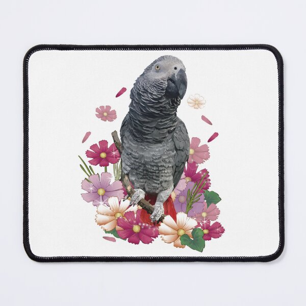 Item preview, gray parrot designed and sold by obscurite.