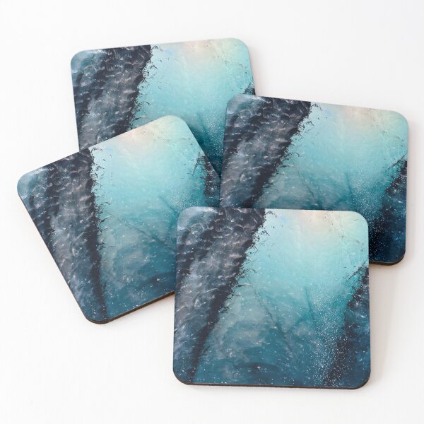 Item preview, Abstract Art in Katla Ice Cave (2) designed and sold by eunicehn.