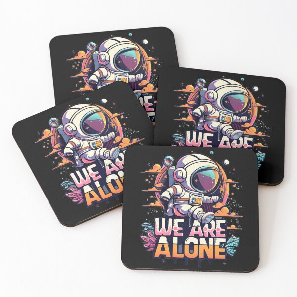 Item preview, We Are Alone designed and sold by TrendyPalette.