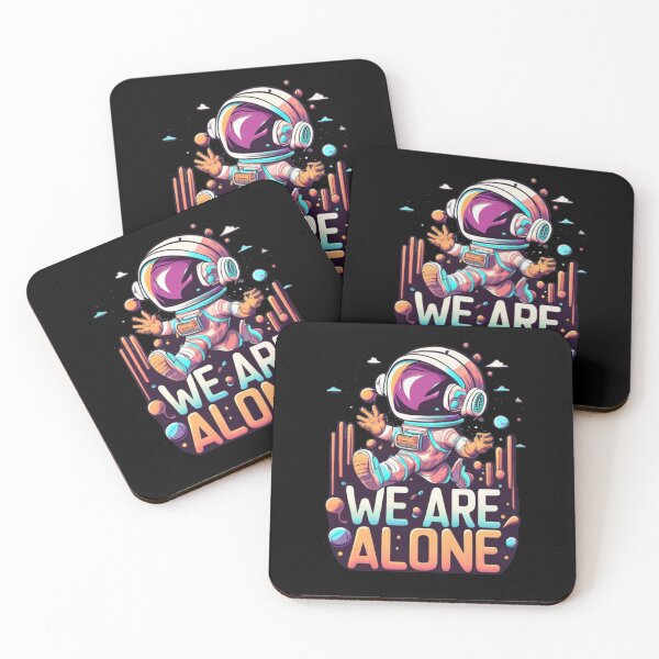 Item preview, We Are Alone designed and sold by TrendyPalette.