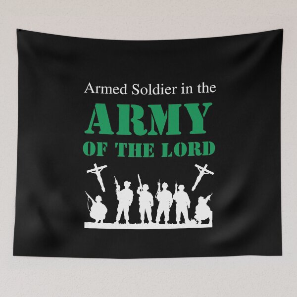 Item preview, Armed Soldier in the Army of the Lord designed and sold by blakfrog.
