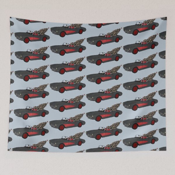 Item preview, Christmas getaway car designed and sold by kikachu03.