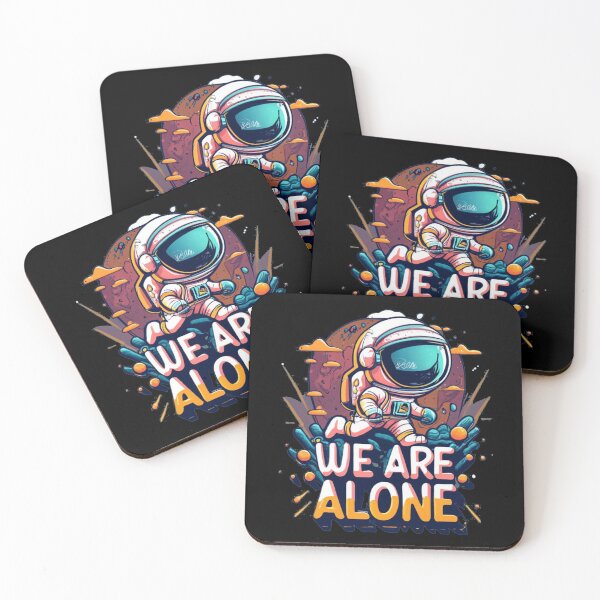 Item preview, We Are Alone designed and sold by TrendyPalette.