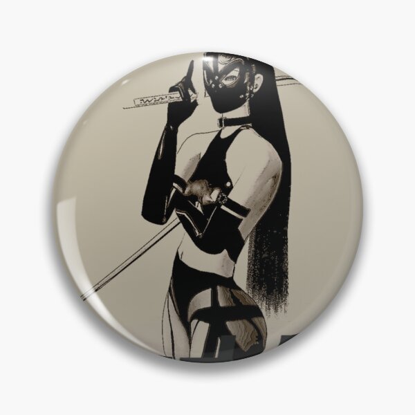 Item preview, Majestad Oscura - Gatita Nocturna Pin designed and sold by Majestad Oscura.