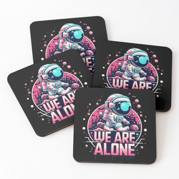 Item preview, We Are Alone designed and sold by TrendyPalette.