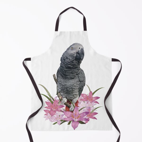 Item preview, gray parrot designed and sold by obscurite.