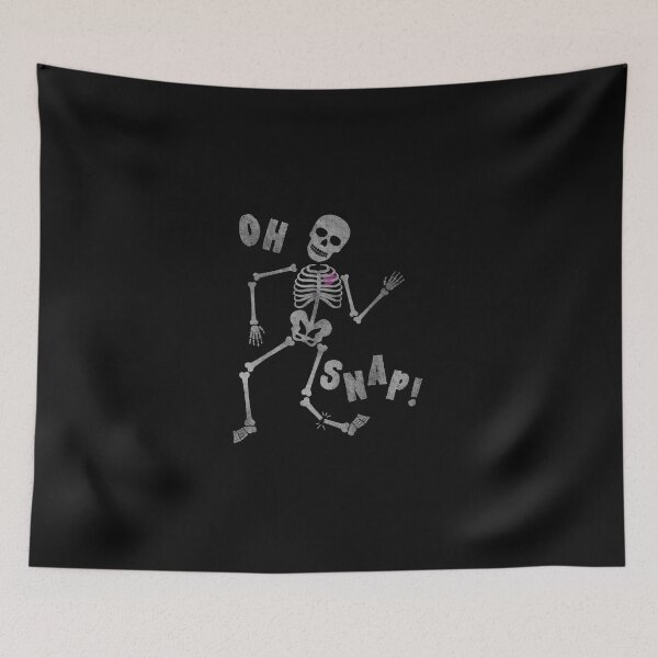 Item preview, Halloween Oh Snap Skeleton Broken Leg Graphic  designed and sold by JamesTurnera.