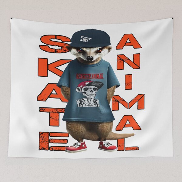Item preview, skate meerkat designed and sold by SKAPER.