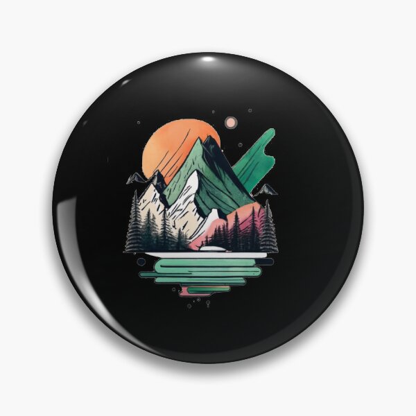 Item preview, Mountains designed and sold by TrendyPalette.