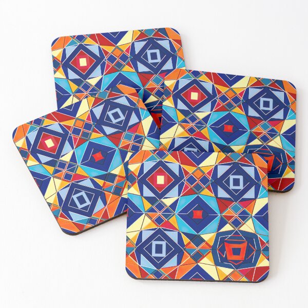 Item preview, Modern geometric design in pop art style, reminiscent of polygons designed and sold by Pflugart.