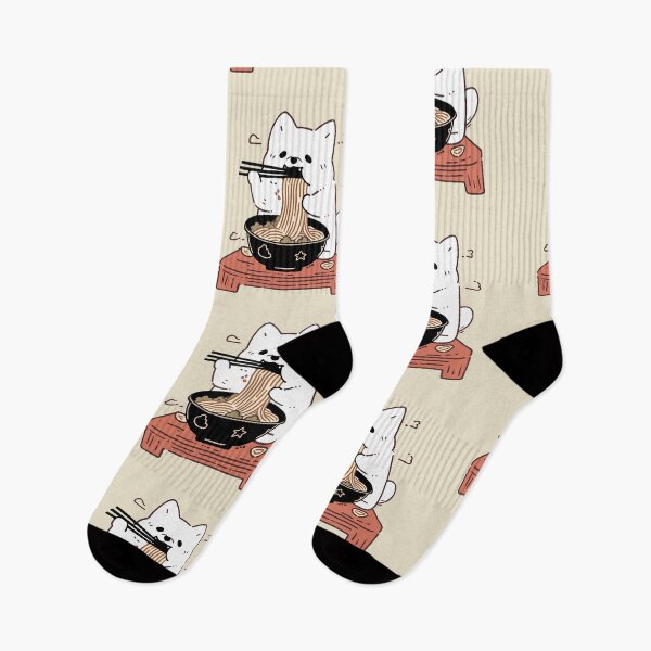 Item preview, Corgi Eating Ramen Noodles designed and sold by DioSo.