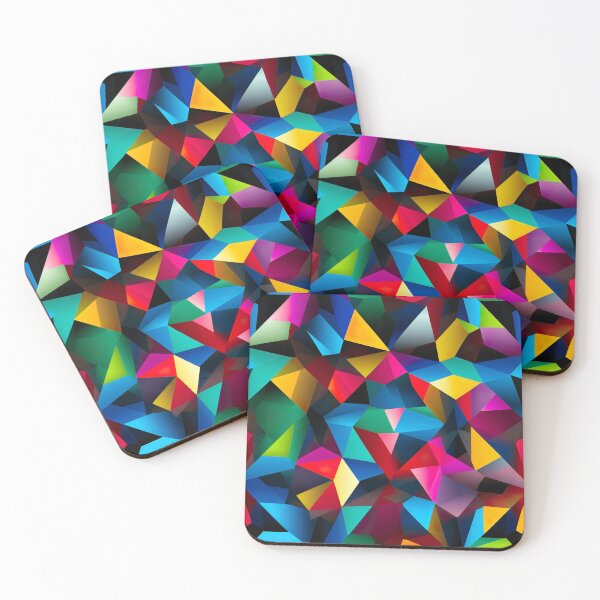 Item preview, Modern geometric design in pop art style, reminiscent of polygons designed and sold by Pflugart.