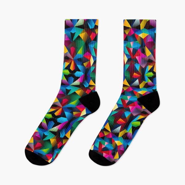 Artikelvorschau, Modernes geometrisches Design im Popart Stil, das an Polygone erinnert entworfen und verkauft von Pflugart.
