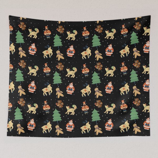 Item preview, Folksy Christmas Santa Reindeer Robin designed and sold by Gear Camel.