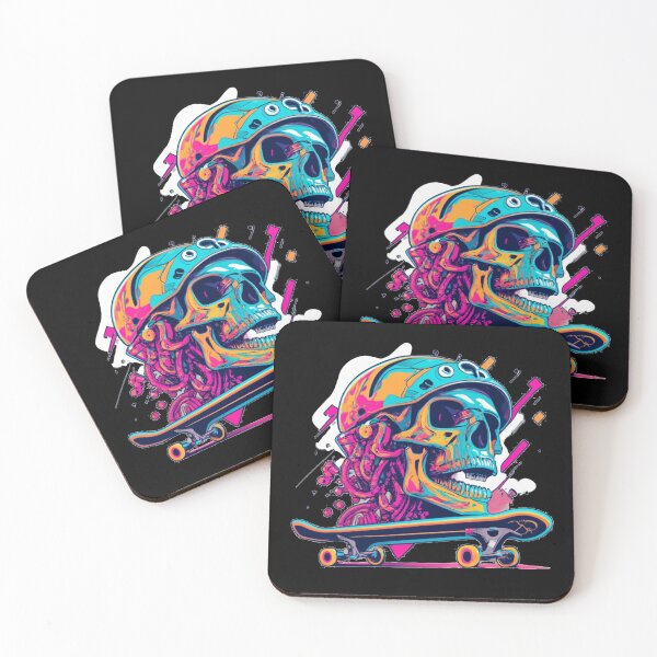 Item preview, Skull On A Board designed and sold by TrendyPalette.