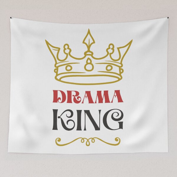 Item preview, Drama Queen Male Drama King designed and sold by trendingatees.