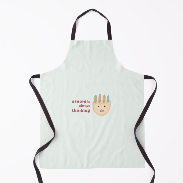 Item preview, A mom is always thinking designed and sold by AI Mommy.