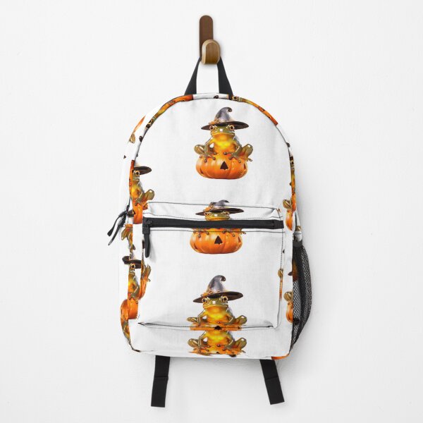 Item preview, Cute frog with pumpkins for Halloween. For printing on textiles, prints, t-shirts, invitations, posters, prints, stickers. Trick or treat designed and sold by Anastasiia Yurevych.