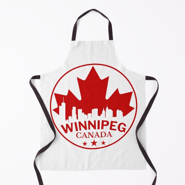 Item preview, I live in Winnipeg, Winnipeg City Skyline, Canada designed and sold by Travelers Verse.