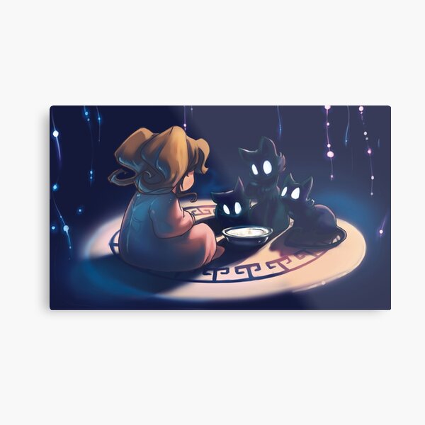 Milk and Kitties Metal Print