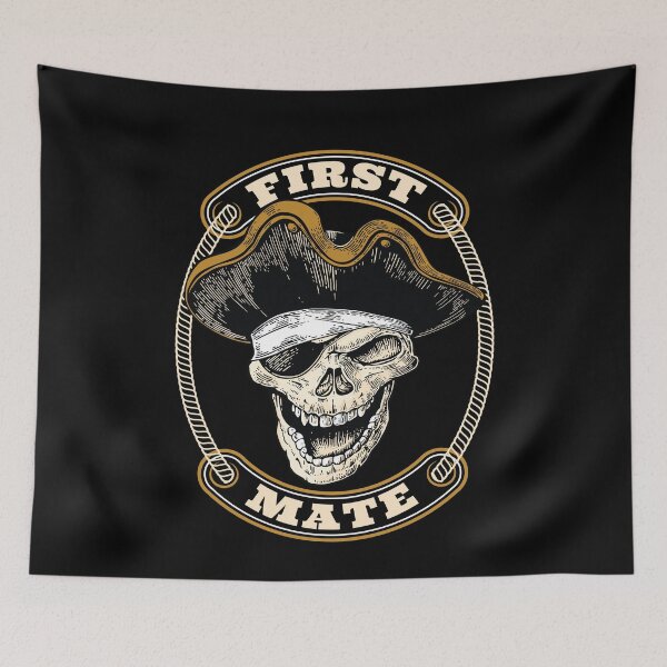 Item preview, First Mate Pirates Buccaneers designed and sold by MooonTees.