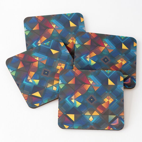 Item preview, Modern geometric design in pop art style, reminiscent of polygons designed and sold by Pflugart.