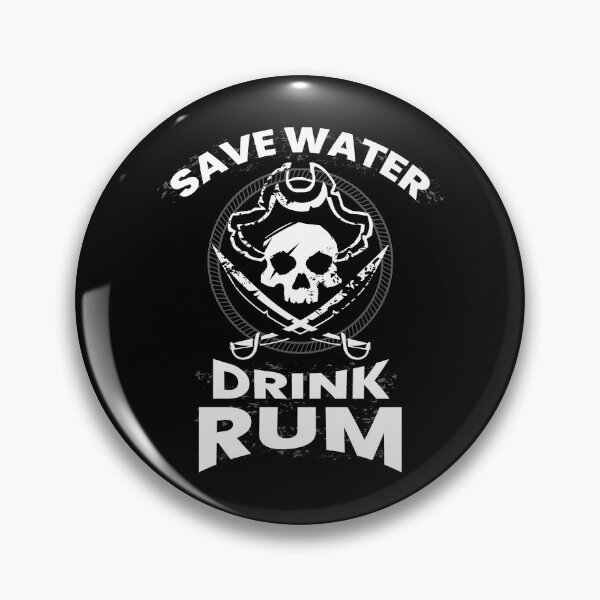 Artikelvorschau, Save Water Rum Piraten Pirat Seeräuber entworfen und verkauft von MooonTees.