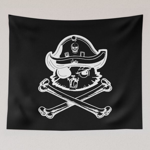 Item preview, Pirate Cat Cats Pirate Buccaneer designed and sold by MooonTees.
