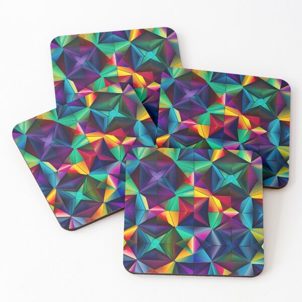 Item preview, Modern geometric design in pop art style, reminiscent of polygons designed and sold by Pflugart.