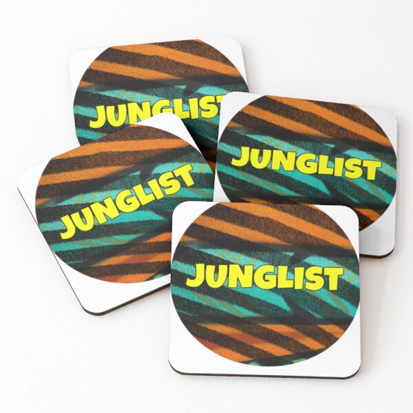 Artikelvorschau, Junglist Tiger DNB DJ EDM Raver Musik Geschenk entworfen und verkauft von Ravermonkey.