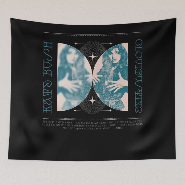 Item preview, kátè music búsh  Cloudbusting  Aesthetic Style Fan Art designed and sold by SuchinChaisaeng.