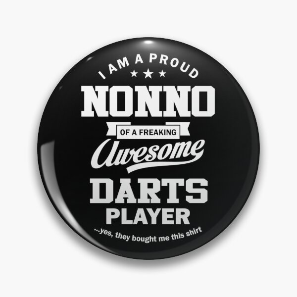 Item preview, Proud Nonno Of A Darts Player  	 designed and sold by wunuhrhzjx25.