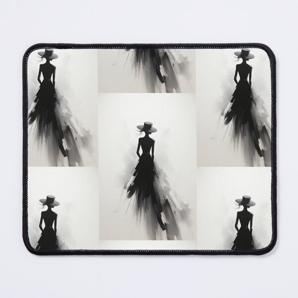 Item preview, High Contrast Elegance: Abstract Power of Fashion's Mystery designed and sold by Piotrek0001.