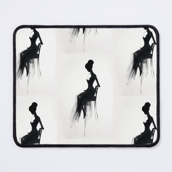 Item preview, High Contrast Elegance: Abstract Power of Fashion's Mystery designed and sold by Piotrek0001.