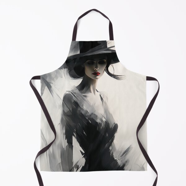 Item preview, High Contrast Elegance: Abstract Power of Fashion's Mystery designed and sold by Piotrek0001.