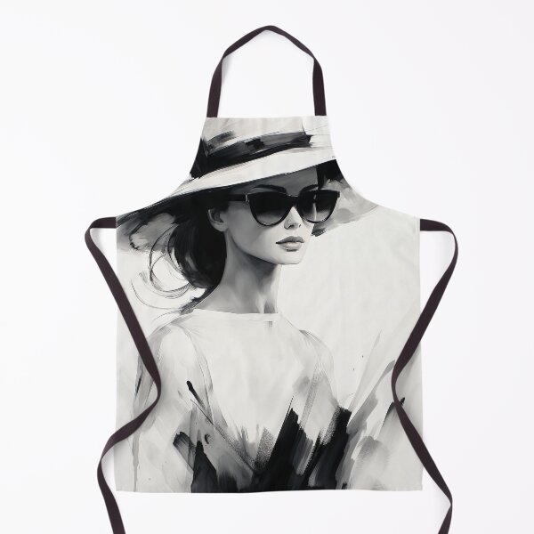 Item preview, High Contrast Elegance: Abstract Power of Fashion's Mystery designed and sold by Piotrek0001.