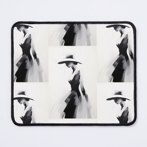 Item preview, High Contrast Elegance: Abstract Power of Fashion's Mystery designed and sold by Piotrek0001.