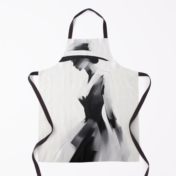 Item preview, High Contrast Elegance: Abstract Power of Fashion's Mystery designed and sold by Piotrek0001.