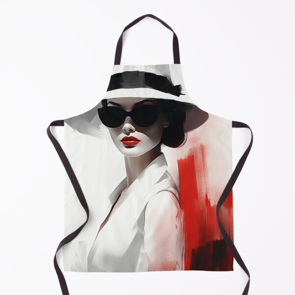 Item preview, High Contrast Elegance: Abstract Power of Fashion's Mystery designed and sold by Piotrek0001.